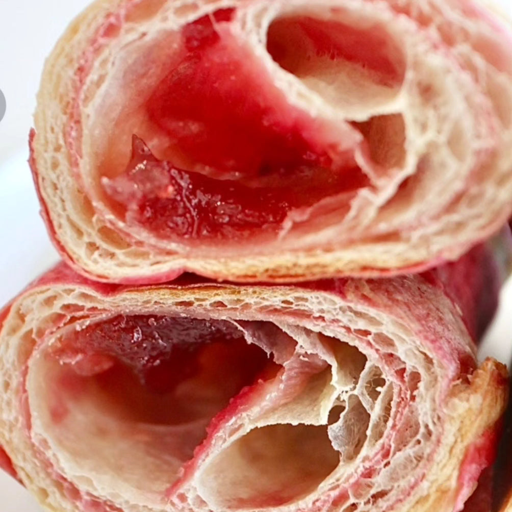 Color croissants 19usd for party