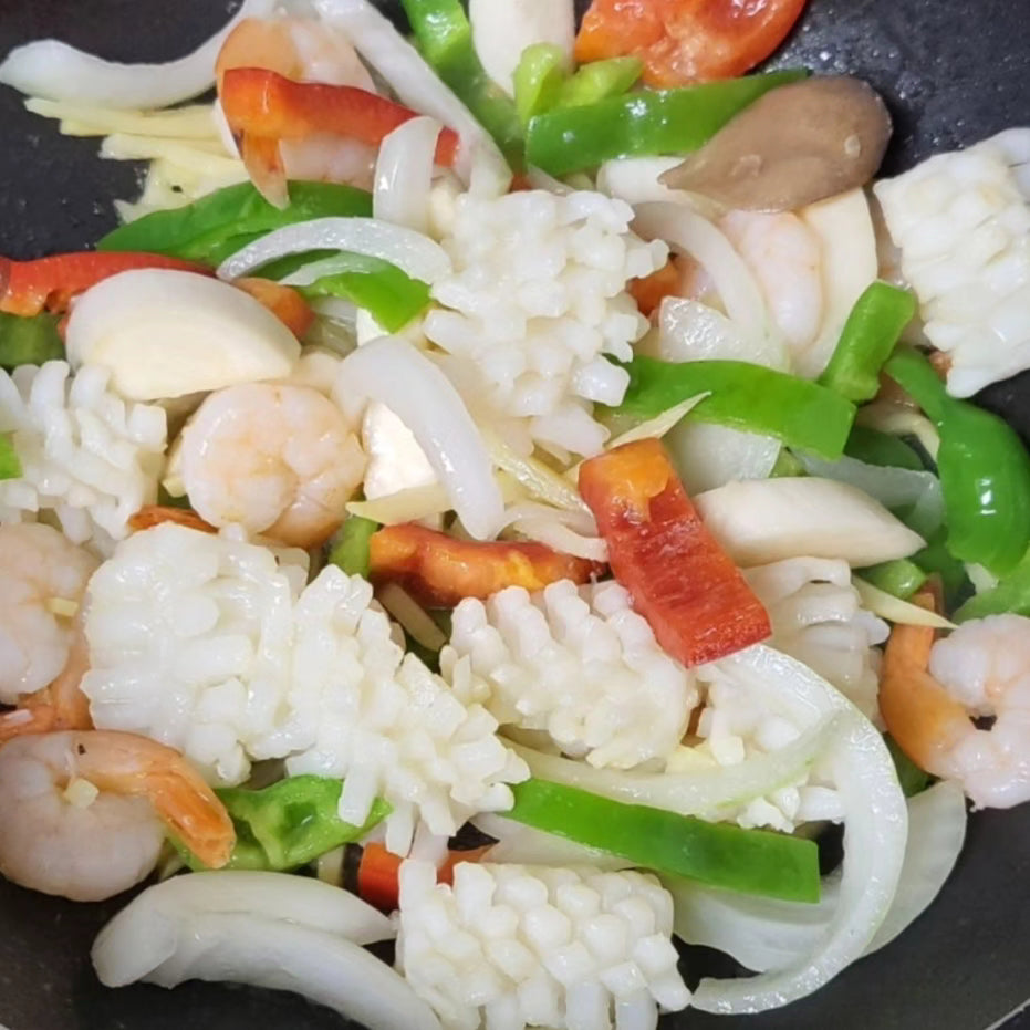 Home mealkit seafood burned rice soup 680g