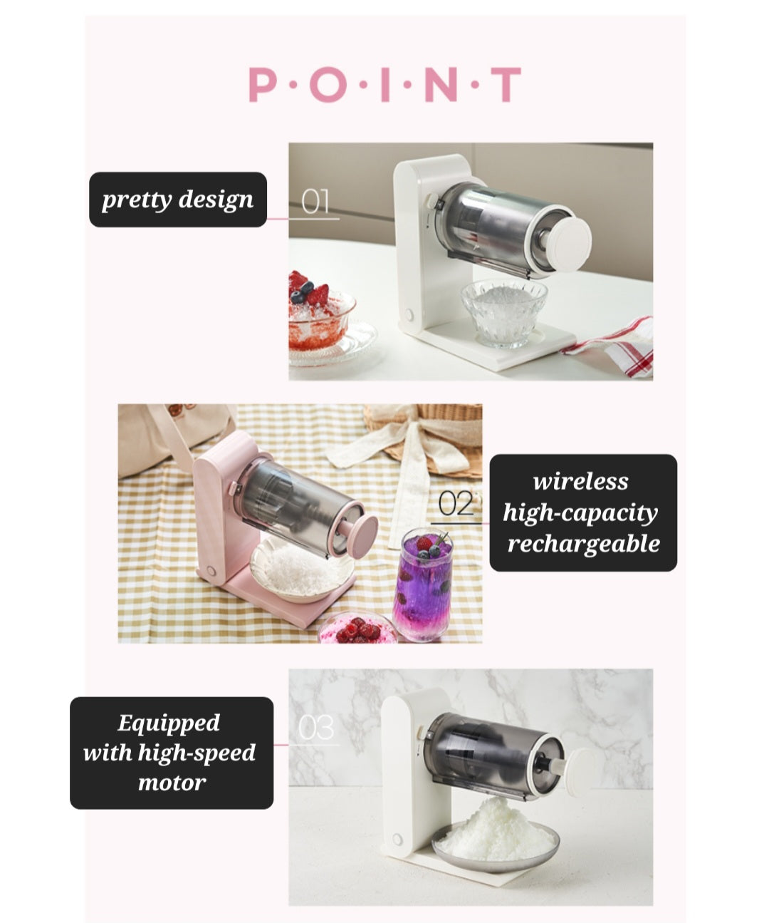 Snow bingsoo maker