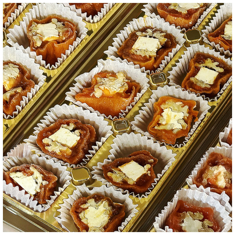 Cream Cheese Dried Persimmon Walnut