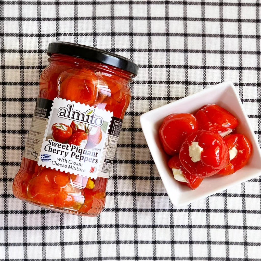 Almito cherry pepper cream cheese 930g 24usd