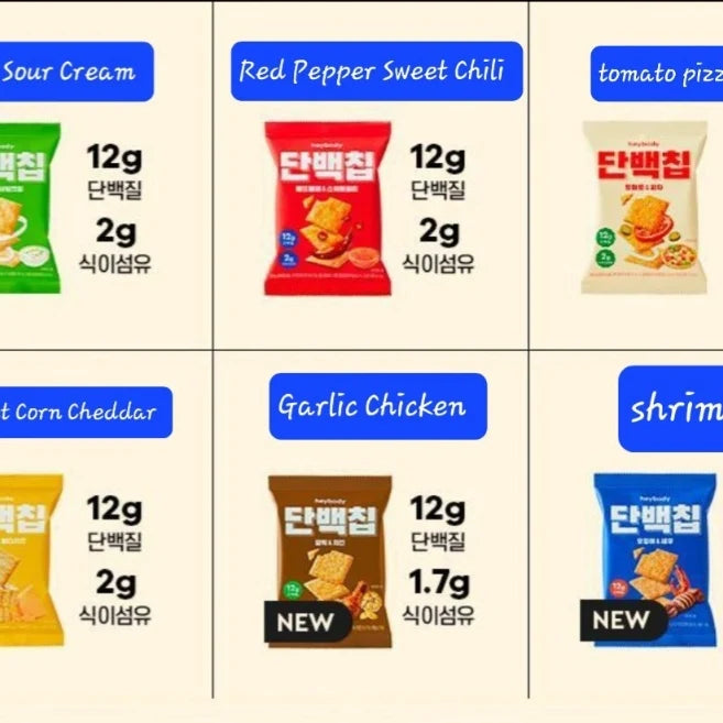 Diet protein chips  6ea (50g×6ea)