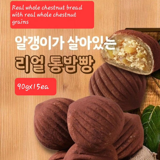 Real Chestnuts Bread 90g×15ea