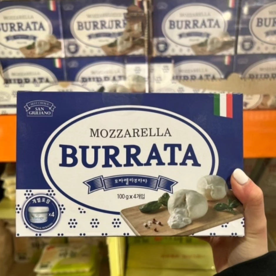 BURRATA CHEESE  100GX4EA