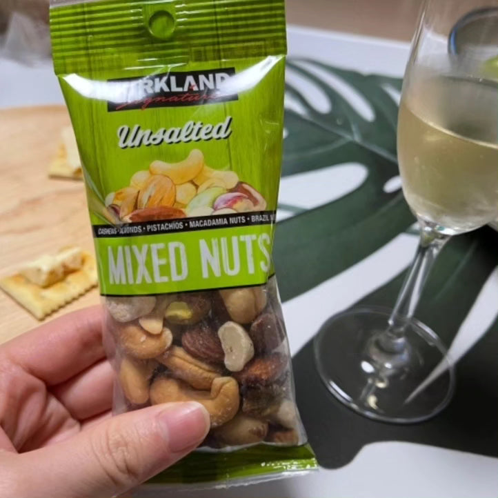 Kirkland unsalted premium nuts