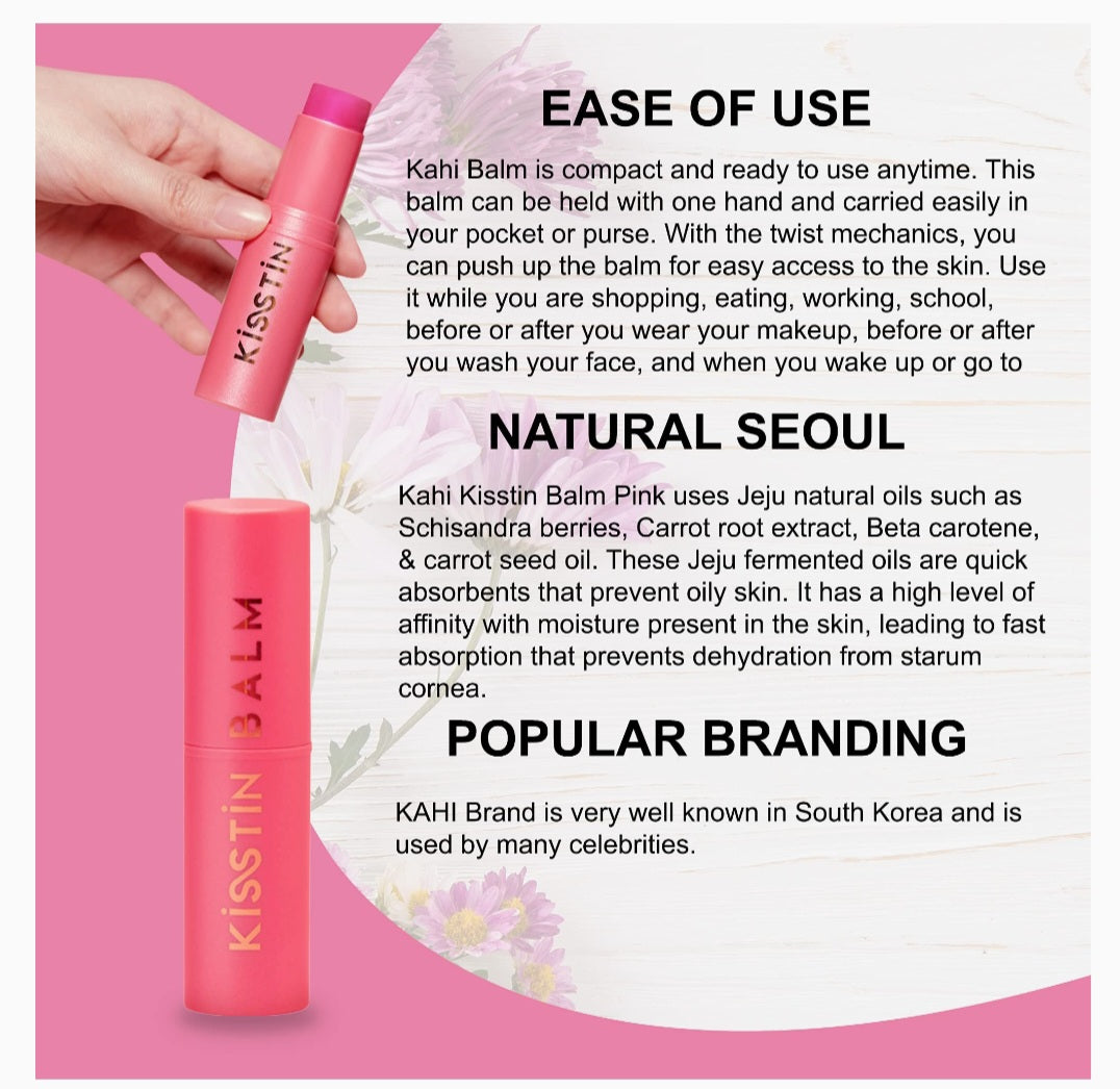 KAHI Kisstin Balm Pink 9g (1+1)