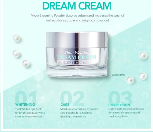 Banila co  dream  cream - whitening 50ml 35usd