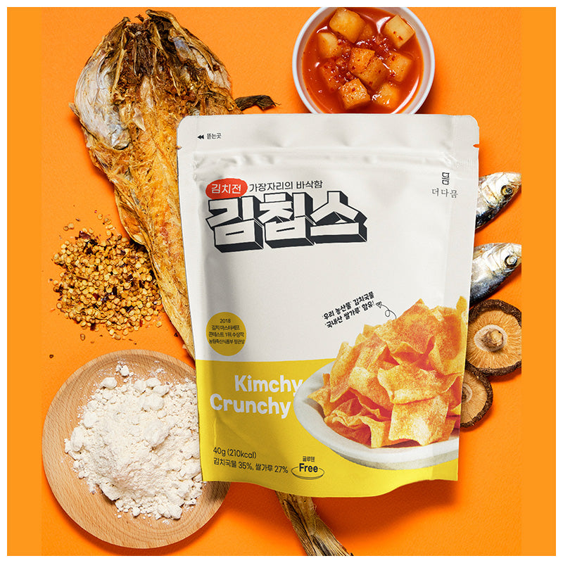 Crispy Kimchi Buchimgae Flavored [Kimchi Chips]