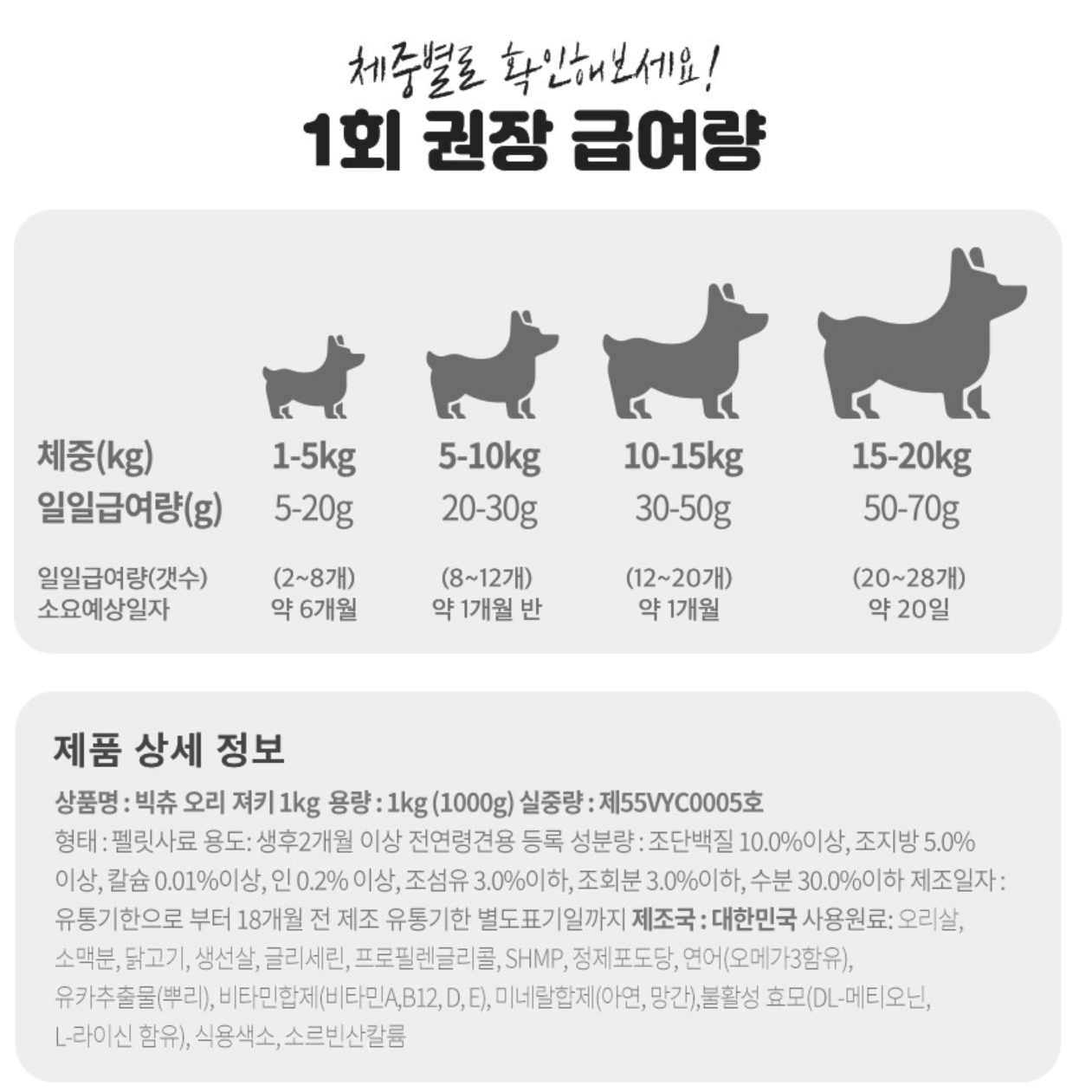 Big Chew pet snack (3flavors/Made in Korea)