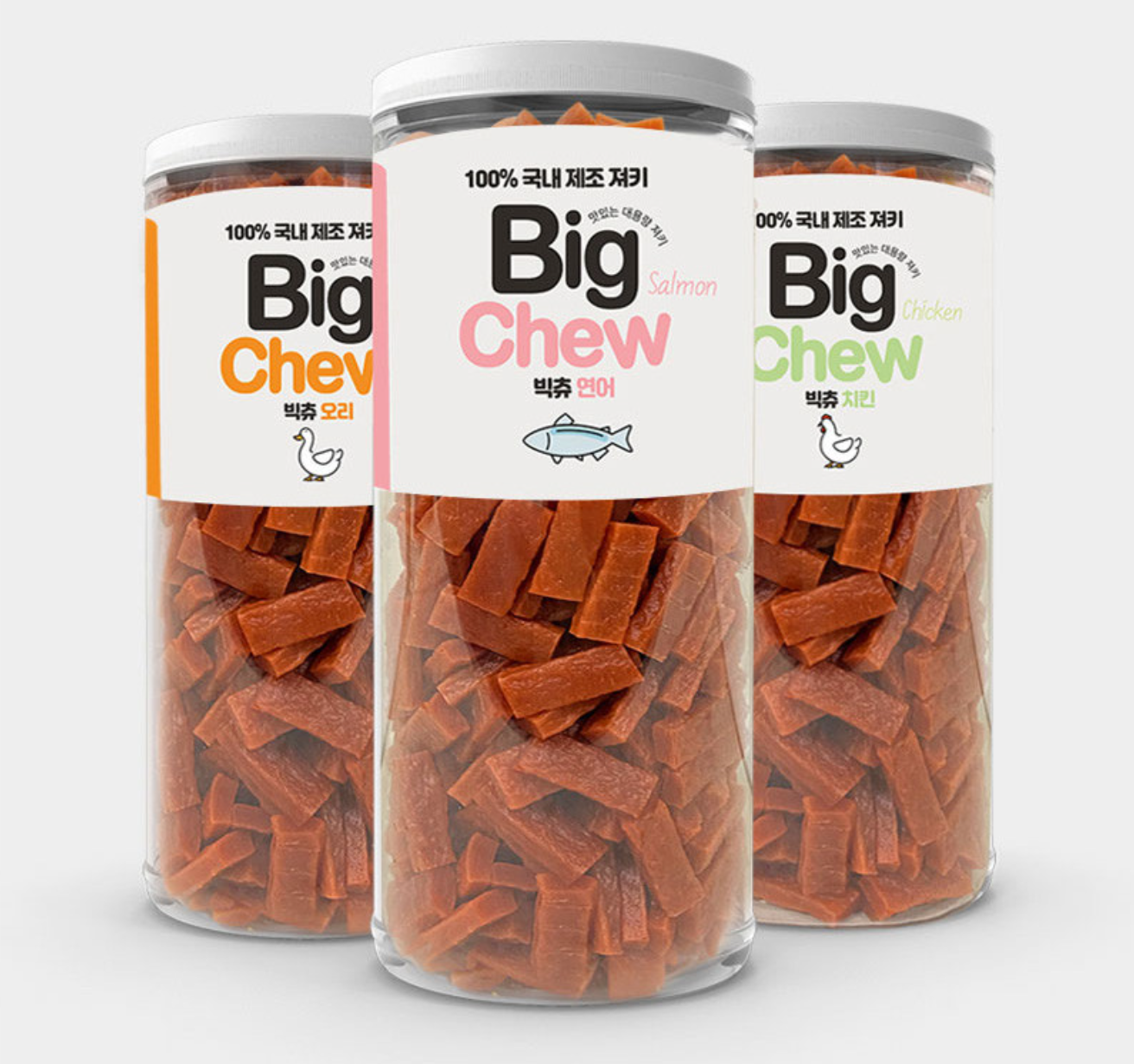 Big Chew pet snack (3flavors/Made in Korea)