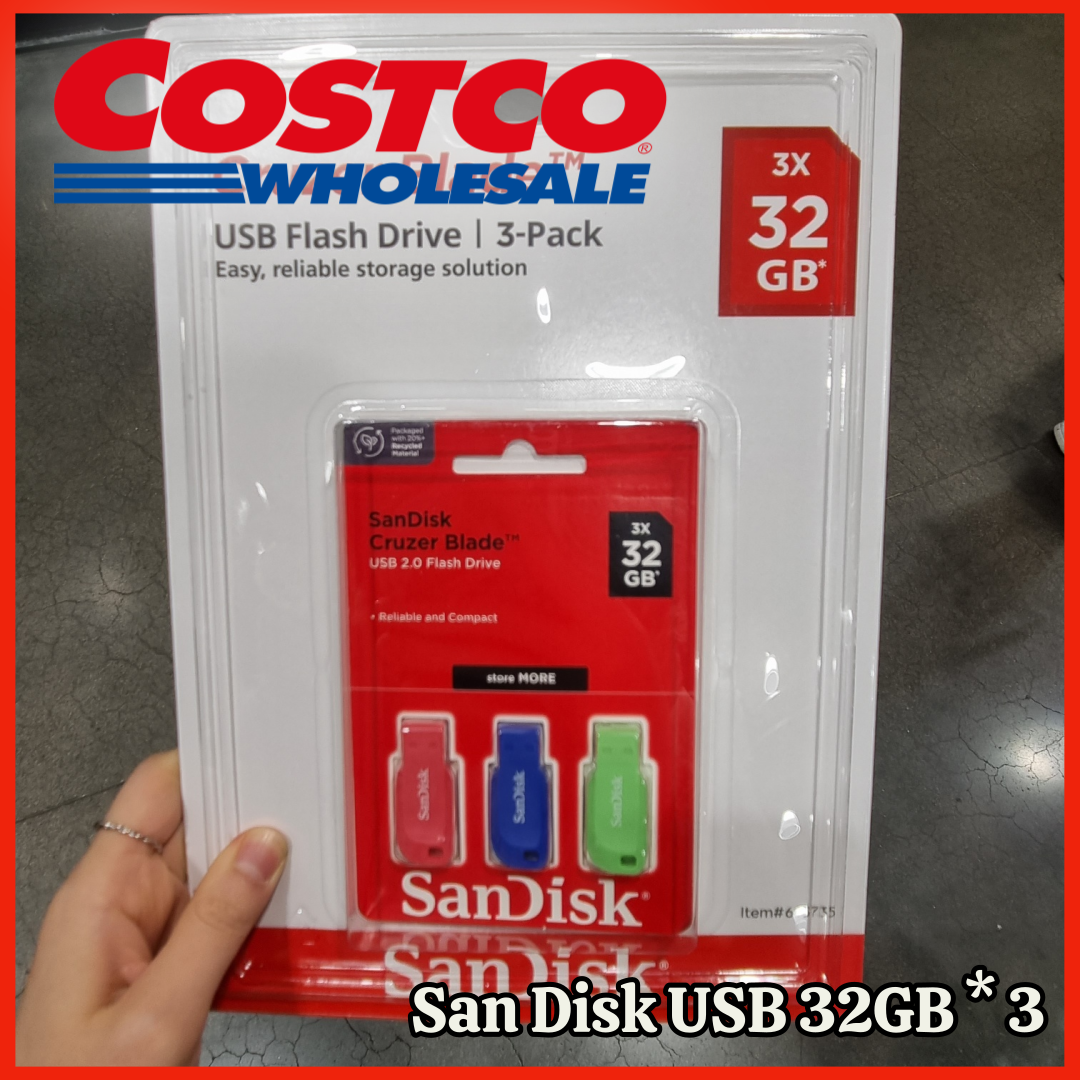 [COSTCO] San Disk USB 32GB X 3ea